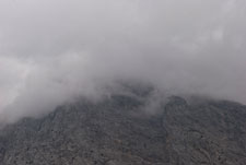 Samaria-Schlucht. Nebel
