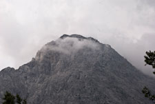 Samaria-Schlucht. Ein Gipfel