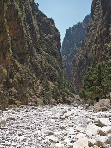 Samaria-Schlucht