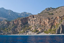 Küste zwischen Agia Roumeli und Paleohora