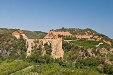 Kreta. Obst- und Olivenbäume