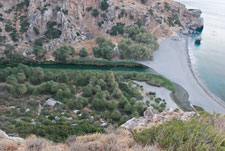 Palmenstrand von Preveli