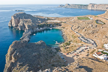 Blick von Lindos