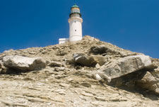 Prasonisi. Leuchtturm