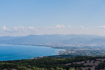 Halbinsel Akamas. Smigies Wanderung. Blick nach Nordosten