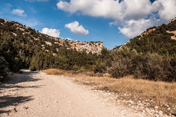 Weg zur Avakas-Schlucht
