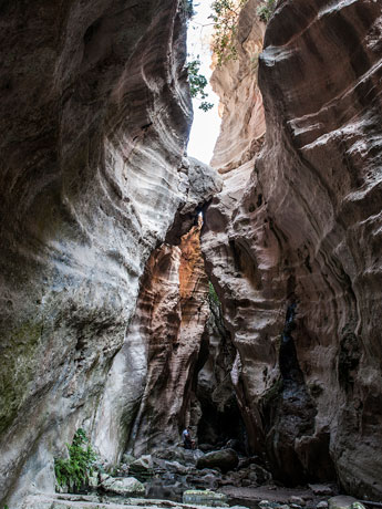 In der Avakas-Schlucht