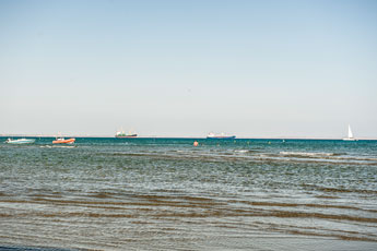 Küste. Larnaka