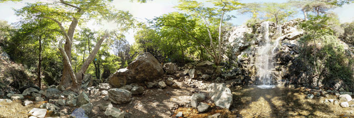Wasserfall Kalidonia