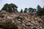 Troodos-Gebirge. Atalanti Trail. Steine