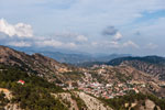 Troodos-Gebirge. Dorf Pedoulas