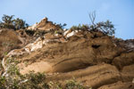 Felsen am Anfang der Avakas-Schlucht