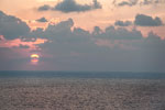 Kap Drepanon. Sonnenuntergang