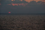 Kap Drepanon. Sonnenuntergang