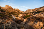 Kap Aspro. Die Landschaft