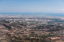 Blick zum Mittelmeer