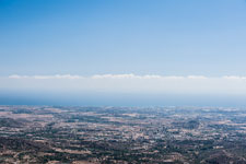 Blick zum Mittelmeer
