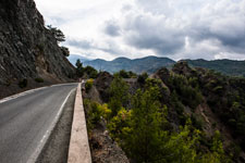 Troodos-Gebirge. Straße E912