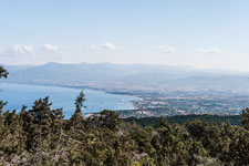 Halbinsel Akamas. Smigies Wanderung. Blick nach Norden