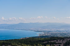 Halbinsel Akamas. Smigies Wanderung. Blick nach Nordosten