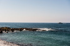 Stadt Paphos. An der Küste