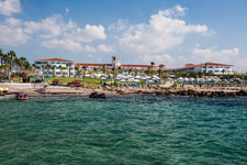 Stadt Paphos. An der Küste