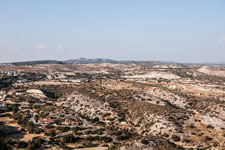 Dorf Pissouri. Ein Ausblick