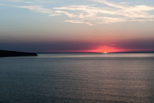 Kap Aspro. Sonnenaufgang