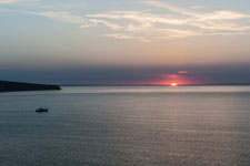 Kap Aspro. Sonnenaufgang