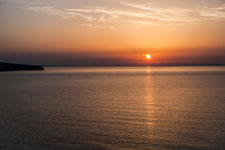 Kap Aspro. Sonnenaufgang