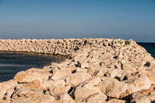 Larnaka. Eine Mole