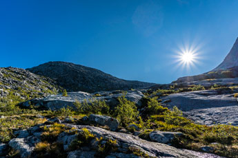 Sju søstre. Zum Berg Grytfoten
