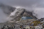 Zum Berg Stetind. Svartvatnet
