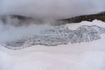 Am Berg Langletinden. Gletscher Blåisen