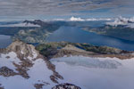 Am Berg Langletinden. Blick nach Nordosten