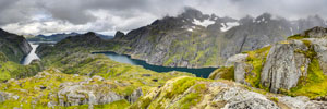 Insel Austvågøya. An der Trollfjordhytta. Höhe 503 m