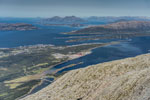 Sju søstre. Am Grytfoten. Blick nach Norden