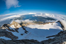 Am Berg Langletinden. Blick nach Nordosten