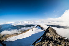 Am Berg Langletinden. Blick nach Osten