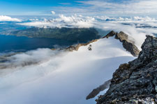 Am Berg Langletinden. Blick nach Osten