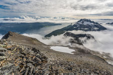 Am Berg Langletinden. Blick nach Süden