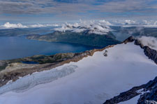 Am Berg Langletinden. Blick nach Osten