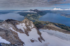 Am Berg Langletinden. Blick nach Norden