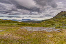 Insel Rolla. Zum Berg Drangen. Grytøya