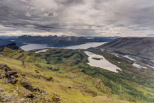 Insel Rolla. Am Berg Stortinden