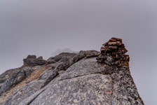 Insel Austvågøya. Am Berg Higravtindan