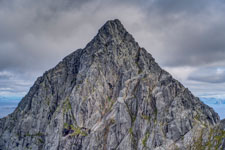 Insel Austvågøya. Berg Vågakallen