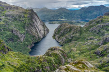 Insel Austvågøya. Trollfjord