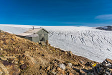 Zum Helgelandsbukken. Wanderhütte Tåkeheimen