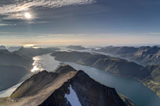 Am Helgelandsbukken. Blick nach Westen